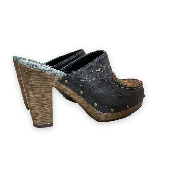 Y2K Hotkiss Platform Mule Clogs - Picture 4 of 8